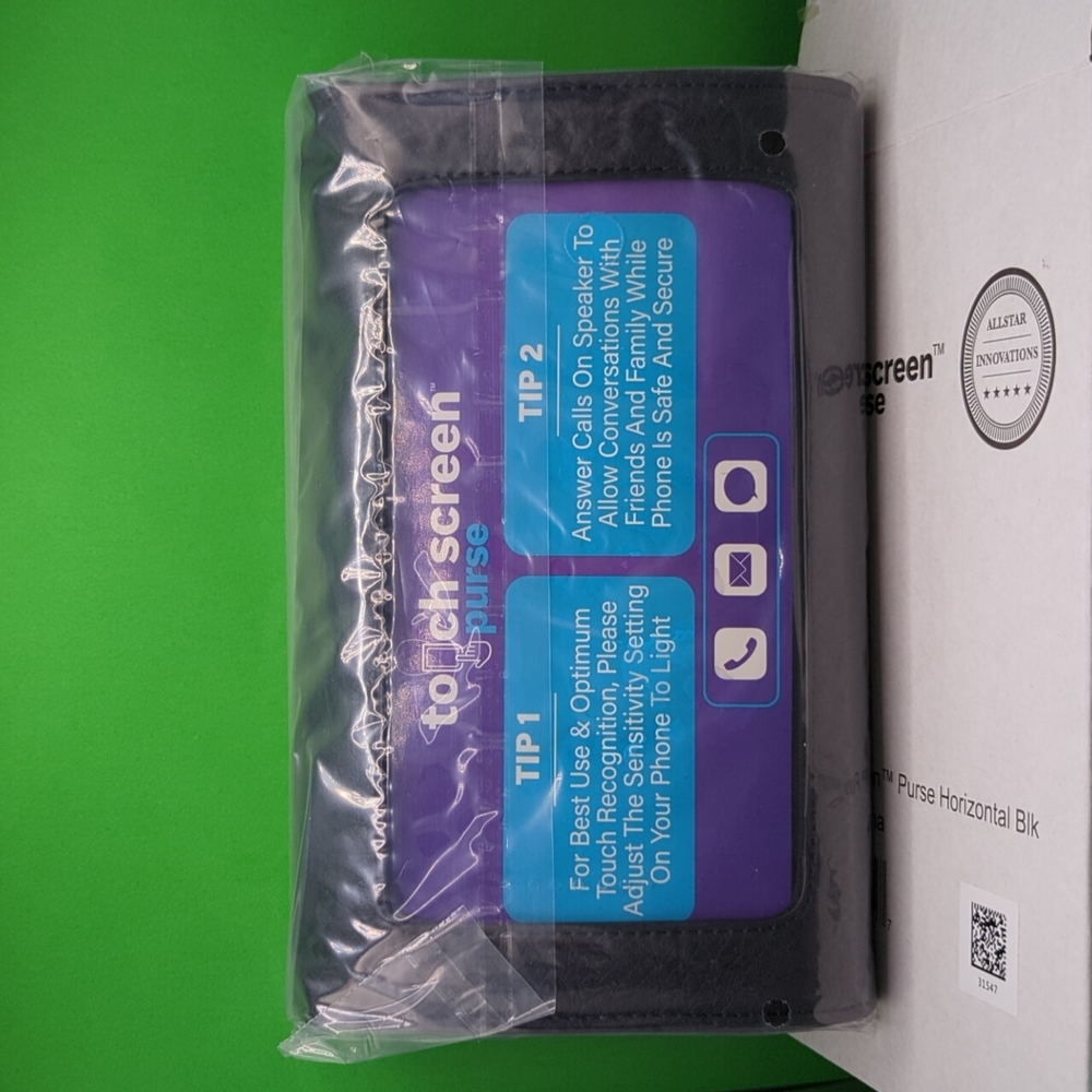 Touchscreen Purse (brand new, black)